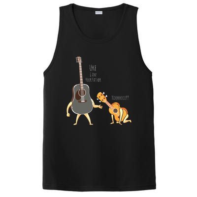 Uke I Am Your Father Guitar Ukulele Music Hilarious Gift PosiCharge Competitor Tank