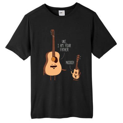 Uke I Am Your Father Ukulele Guitar Music Tall Fusion ChromaSoft Performance T-Shirt