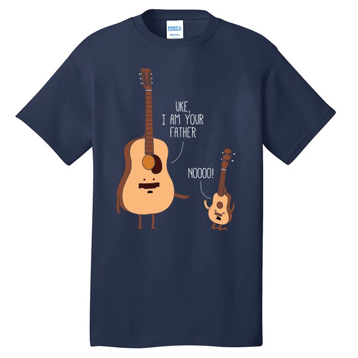 Uke I Am Your Father Ukulele Guitar Music Tall T-Shirt