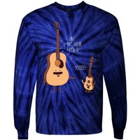 Uke I Am Your Father Ukulele Guitar Music Tie-Dye Long Sleeve Shirt