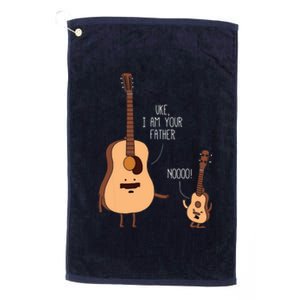 Uke I Am Your Father Ukulele Guitar Music Platinum Collection Golf Towel