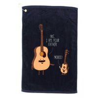 Uke I Am Your Father Ukulele Guitar Music Platinum Collection Golf Towel