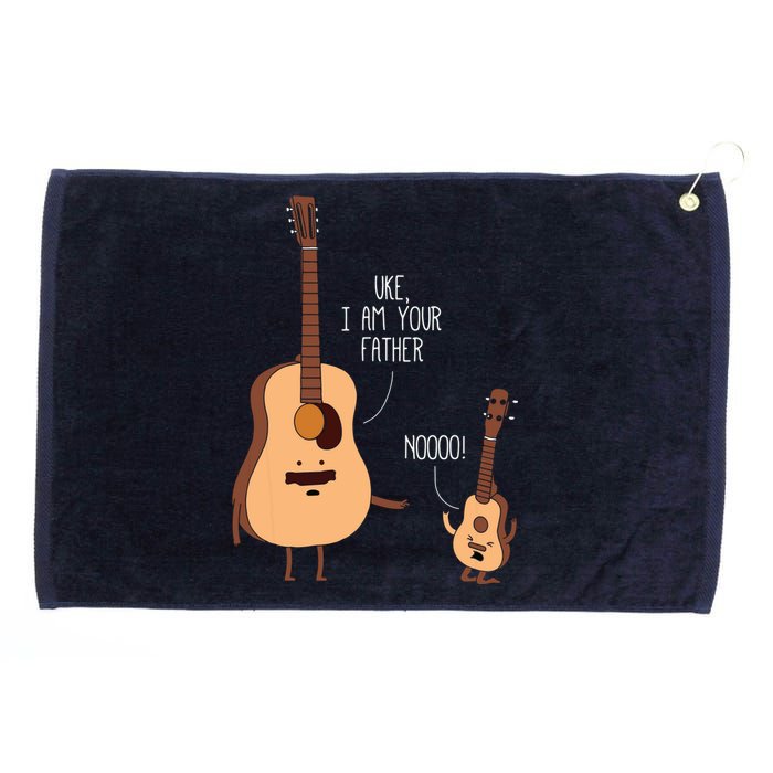 Uke I Am Your Father Ukulele Guitar Music Grommeted Golf Towel