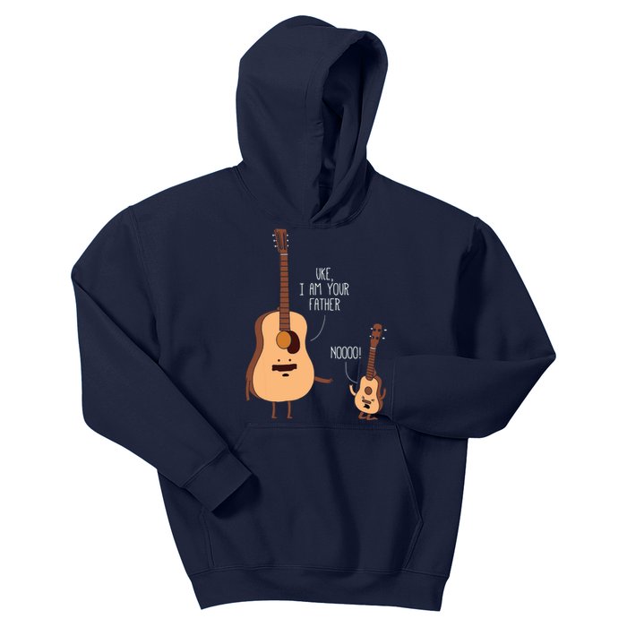 Uke I Am Your Father Ukulele Guitar Music Kids Hoodie