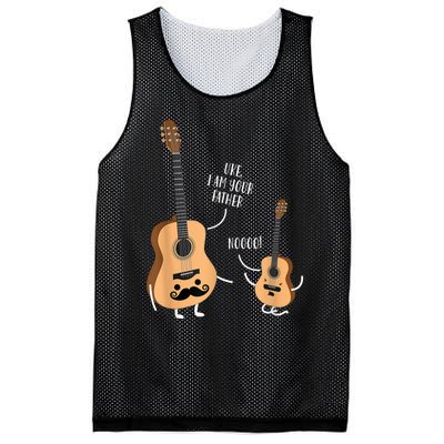 Uke I Am Your Father Guitar Ukulele Music Hilarious Gift Mesh Reversible Basketball Jersey Tank