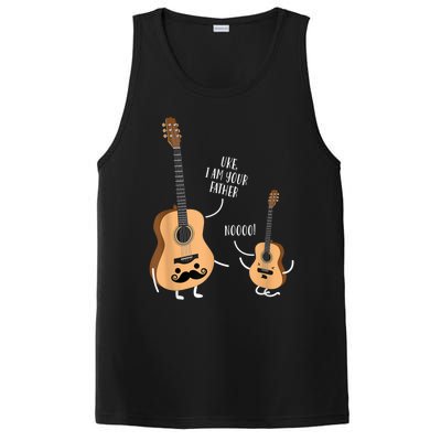 Uke I Am Your Father Guitar Ukulele Music Hilarious Gift PosiCharge Competitor Tank