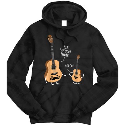 Uke I Am Your Father Guitar Ukulele Music Hilarious Gift Tie Dye Hoodie