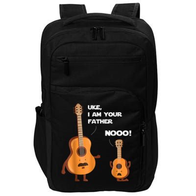 Uke I Am Your Father Guitar Ukulele Music Hilarious Gift Impact Tech Backpack