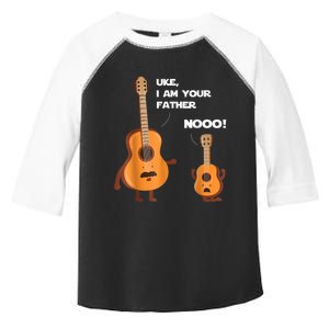 Uke I Am Your Father Guitar Ukulele Music Hilarious Gift Toddler Fine Jersey T-Shirt