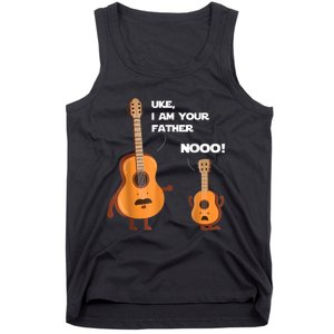 Uke I Am Your Father Guitar Ukulele Music Hilarious Gift Tank Top