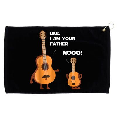 Uke I Am Your Father Guitar Ukulele Music Hilarious Gift Grommeted Golf Towel