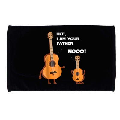 Uke I Am Your Father Guitar Ukulele Music Hilarious Gift Microfiber Hand Towel