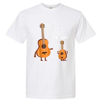 Uke I Am Your Father Guitar Ukulele Music Hilarious Gift Garment-Dyed Heavyweight T-Shirt