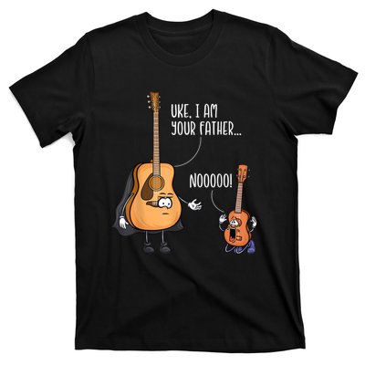 Uke I Am Your Father Guitar Ukulele Music Hilarious Gift T-Shirt