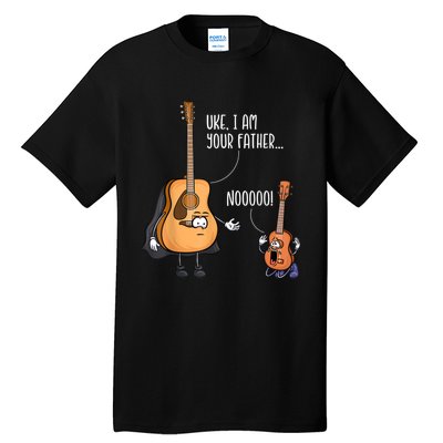 Uke I Am Your Father Guitar Ukulele Music Hilarious Gift Tall T-Shirt