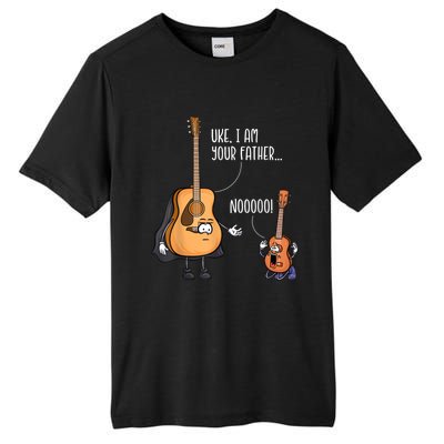 Uke I Am Your Father Guitar Ukulele Music Hilarious Gift Tall Fusion ChromaSoft Performance T-Shirt