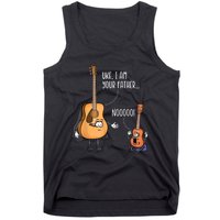 Uke I Am Your Father Guitar Ukulele Music Hilarious Gift Tank Top