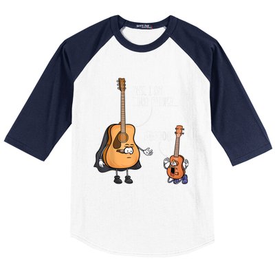 Uke I Am Your Father Guitar Ukulele Music Hilarious Gift Baseball Sleeve Shirt