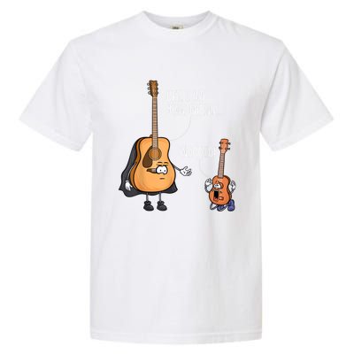 Uke I Am Your Father Guitar Ukulele Music Hilarious Gift Garment-Dyed Heavyweight T-Shirt