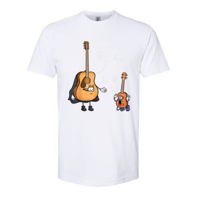 Uke I Am Your Father Guitar Ukulele Music Hilarious Gift Softstyle CVC T-Shirt