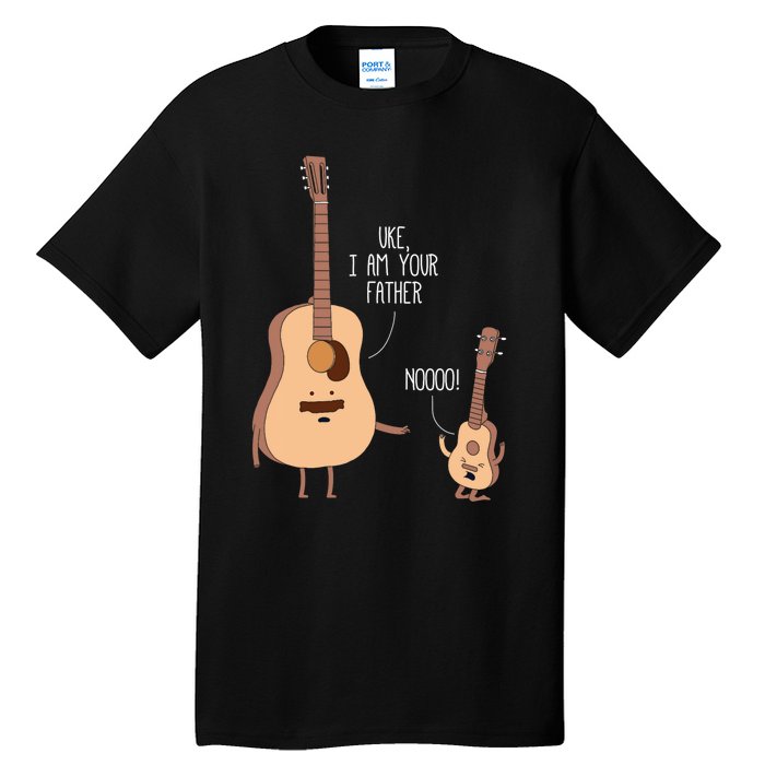 Uke I Am Your Father Ukulele Guitar Music Tall T-Shirt