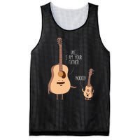 Uke I Am Your Father Ukulele Guitar Music Mesh Reversible Basketball Jersey Tank