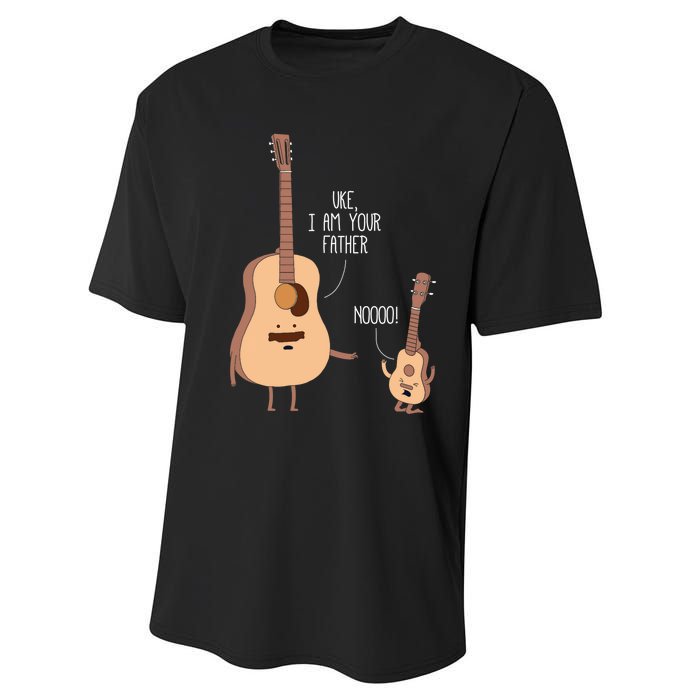 Uke I Am Your Father Ukulele Guitar Music Performance Sprint T-Shirt