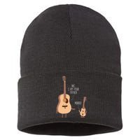 Uke I Am Your Father Ukulele Guitar Music Sustainable Knit Beanie