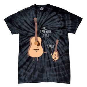 Uke I Am Your Father Ukulele Guitar Music Tie-Dye T-Shirt