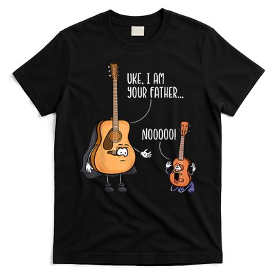 Uke I Am Your Father Guitar Ukulele Music Hilarious Gift T-Shirt