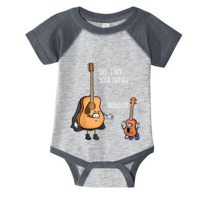 Uke I Am Your Father Guitar Ukulele Music Hilarious Gift Infant Baby Jersey Bodysuit