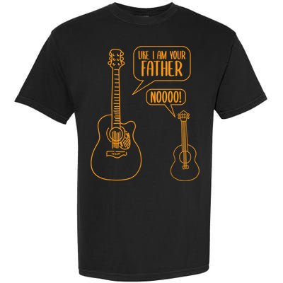 Uke I Am Your Father Guitar Ukulele Music Hilarious Gift Garment-Dyed Heavyweight T-Shirt