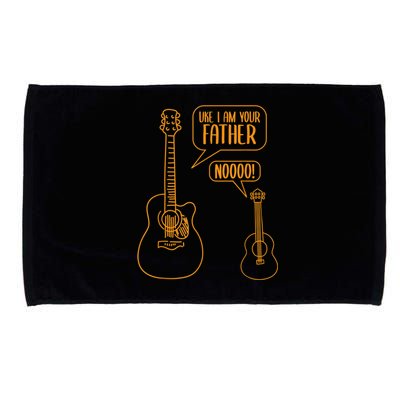 Uke I Am Your Father Guitar Ukulele Music Hilarious Gift Microfiber Hand Towel