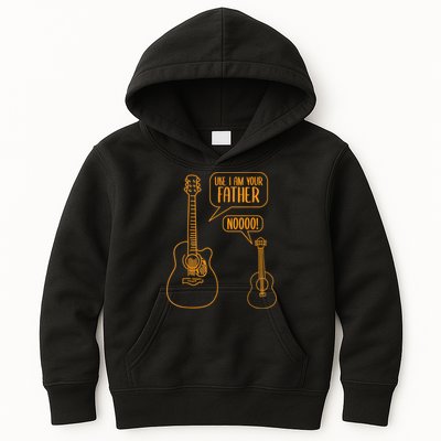 Uke I Am Your Father Guitar Ukulele Music Hilarious Gift Kids Hoodie