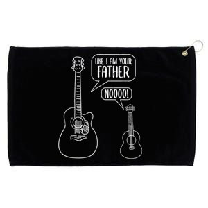 Uke I Am Your Father Guitar Ukulele Music Hilarious Gift Grommeted Golf Towel