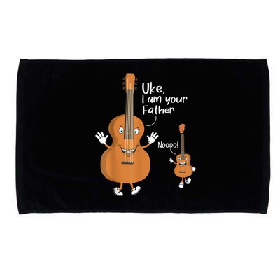 Uke I Am Your Father Guitar Ukulele Music Hilarious Gift Microfiber Hand Towel