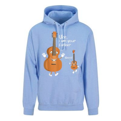 Uke I Am Your Father Guitar Ukulele Music Hilarious Gift Unisex Surf Hoodie