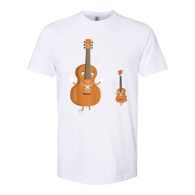 Uke I Am Your Father Guitar Ukulele Music Hilarious Gift Softstyle CVC T-Shirt