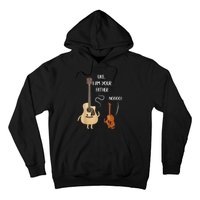 Uke I Am Your Father Guitar Ukulele Music Hilarious Gift Hoodie