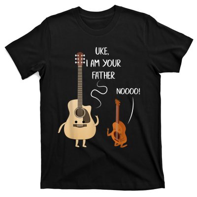 Uke I Am Your Father Guitar Ukulele Music Hilarious Gift T-Shirt