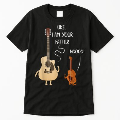 Uke I Am Your Father Guitar Ukulele Music Hilarious Gift Tall T-Shirt
