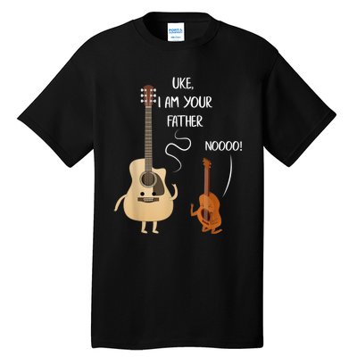 Uke I Am Your Father Guitar Ukulele Music Hilarious Gift Tall T-Shirt