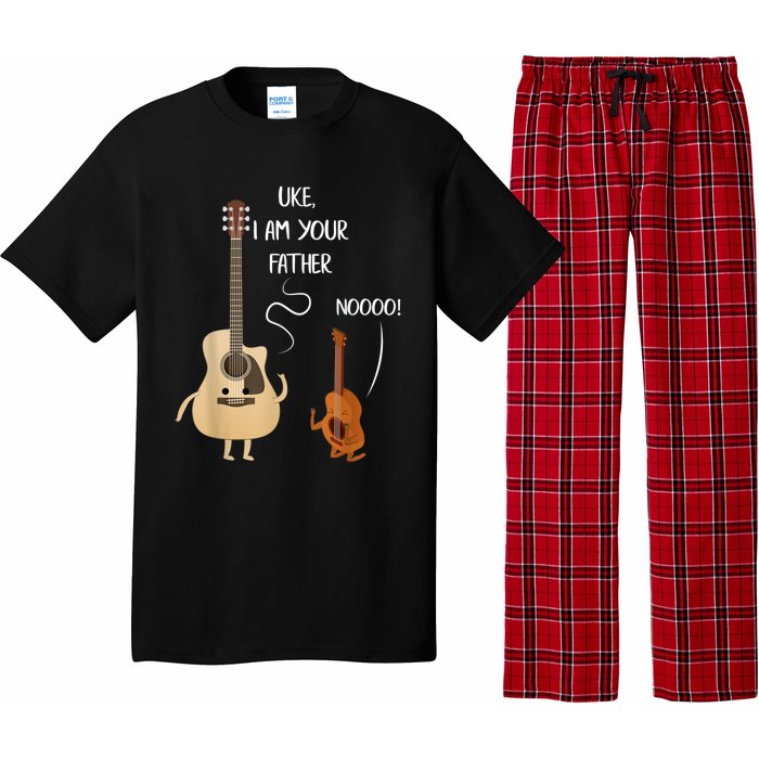 Uke I Am Your Father Guitar Ukulele Music Hilarious Gift Pajama Set