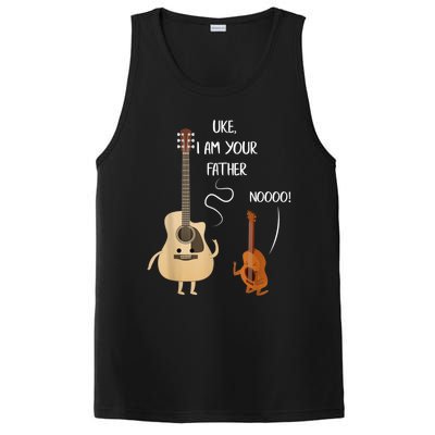 Uke I Am Your Father Guitar Ukulele Music Hilarious Gift PosiCharge Competitor Tank