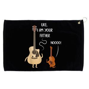 Uke I Am Your Father Guitar Ukulele Music Hilarious Gift Grommeted Golf Towel