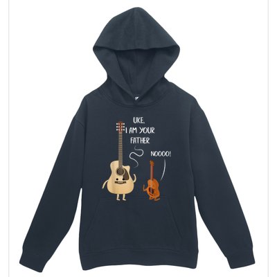 Uke I Am Your Father Guitar Ukulele Music Hilarious Gift Urban Pullover Hoodie