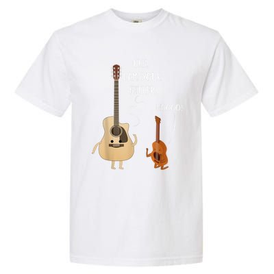 Uke I Am Your Father Guitar Ukulele Music Hilarious Gift Garment-Dyed Heavyweight T-Shirt