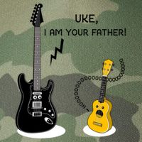Uke I Am Your Father! Legacy Tie Dye Trucker Hat