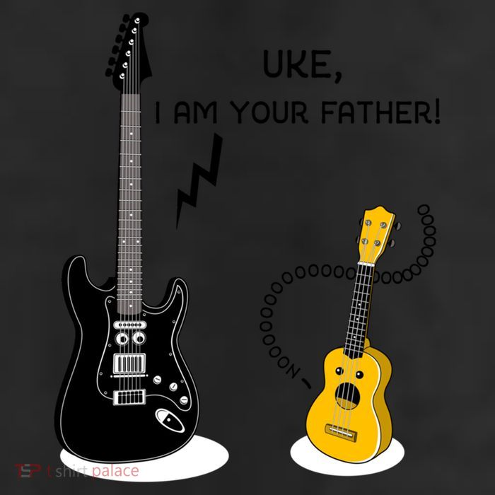 Uke I Am Your Father! 11oz C Handle Ceramic Mug