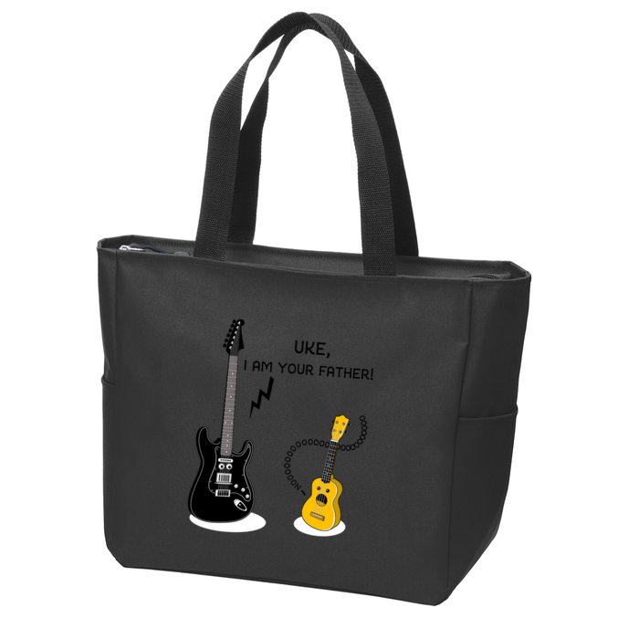 Uke I Am Your Father! Zip Tote Bag